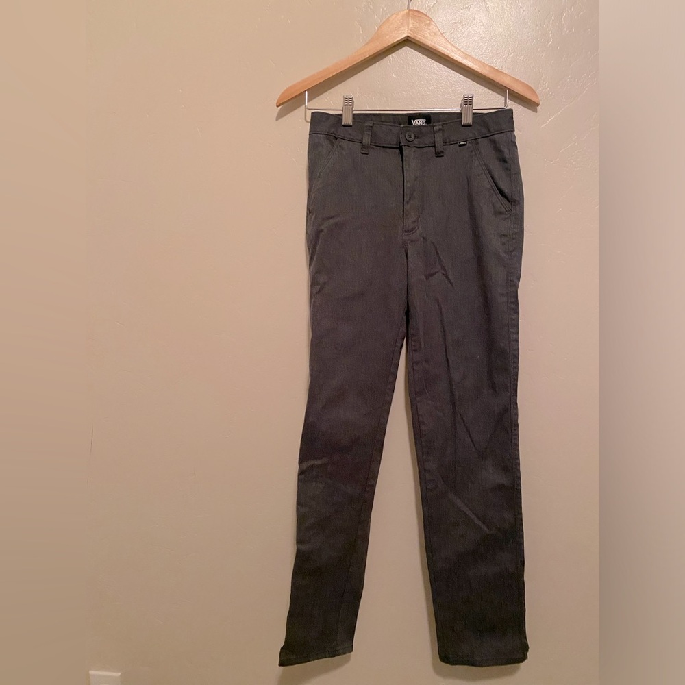 Vans Chino Pants kids size 14 grey